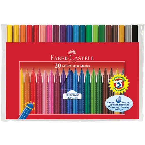 FABER CASTELL Flomaster Grip 1/20 155320
