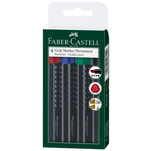 FABER CASTELL Marker set Grip 150304