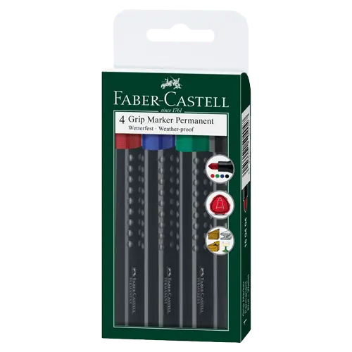 FABER CASTELL Marker set Grip 150404