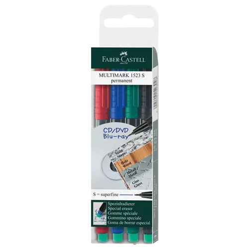 FABER-CASTELL Marker set Multimark M 152304