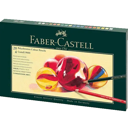 FABER CASTELL Set od 24 bojice POLYCHRONOS - 210051