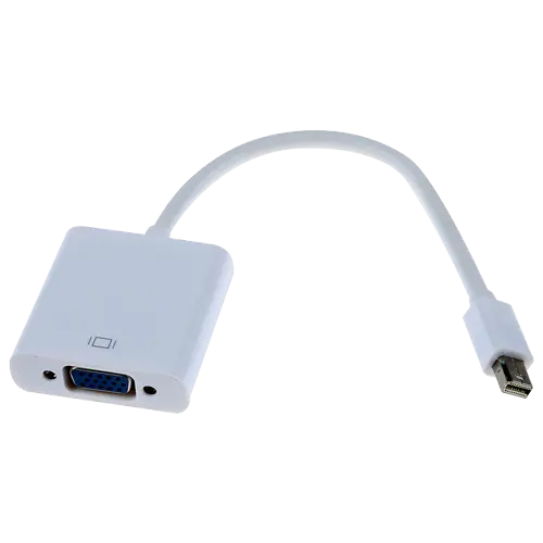 FAST ASIA adapter-konverter Mini DisplayPort na VGA (m/ž) (Beli) -134,