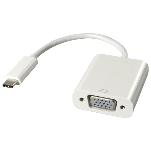 FAST ASIA adapter-konverter USB C 3.1 na VGA (m/ž) (Beli)