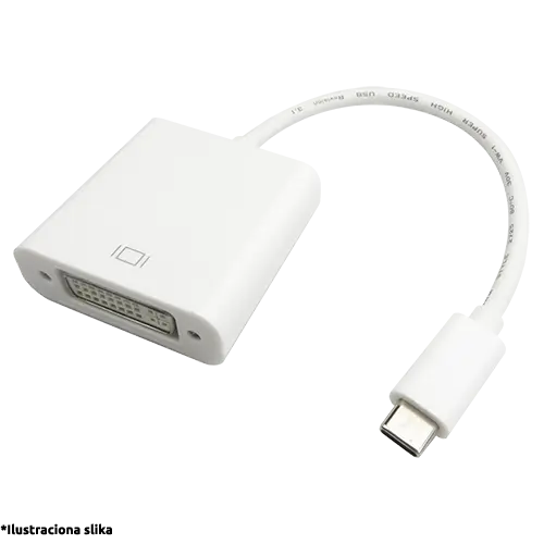 FAST ASIA adapter USB C 3.1 na DVI (m/ž)