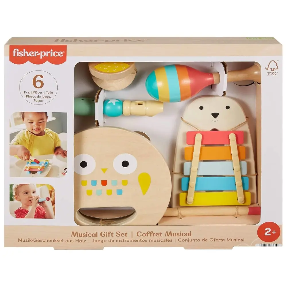 FISHER-PRICE Drveni muzički set