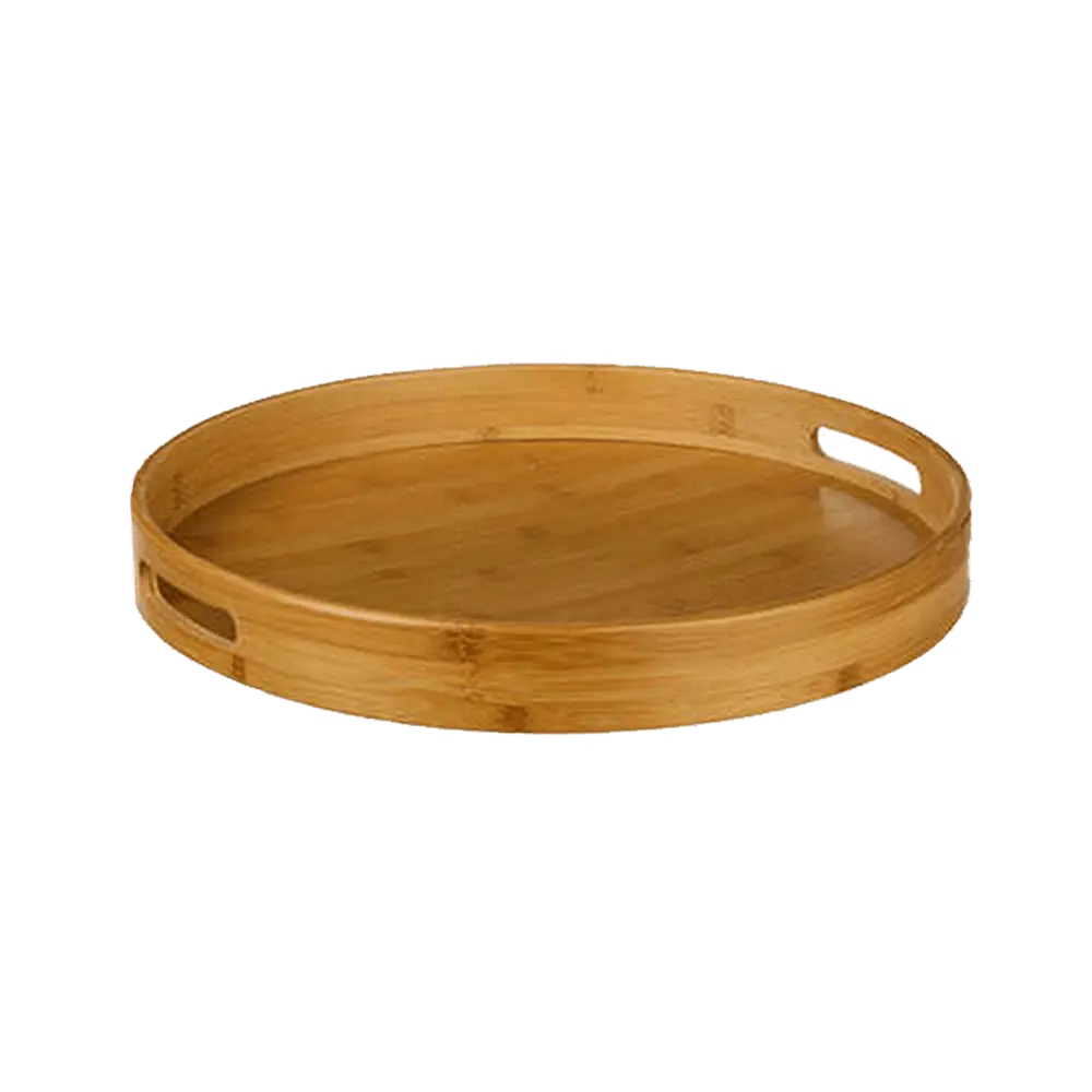 FIVE MDF Natural 111537 - Okrugli poslužavnik