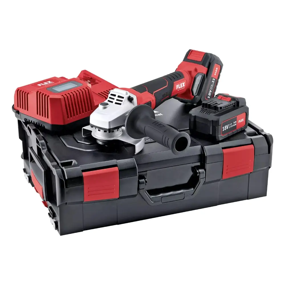 FLEX L 125 18.0-EC Set Akumulatorska brusilica