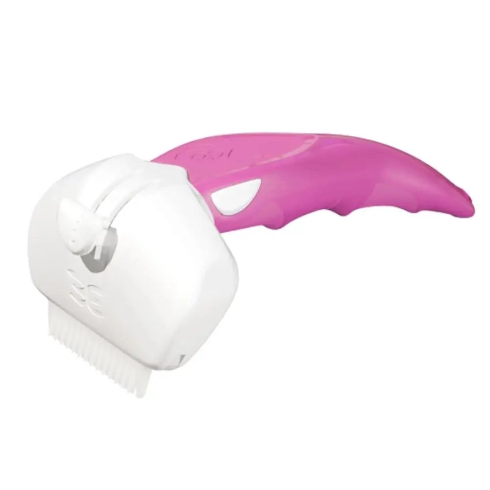 FOOLEE Furminator Dog S Češalj za uklanjanje osipane dlake ljubimaca Roze