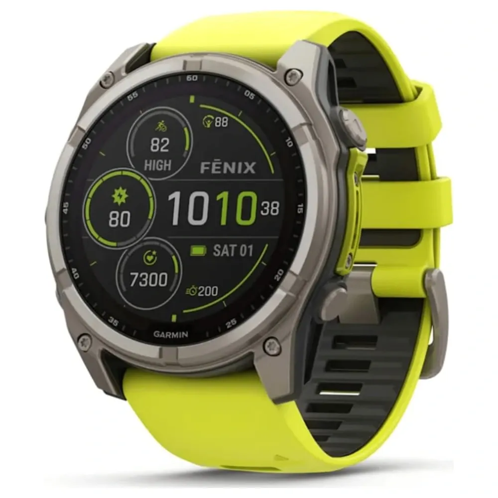 GARMIN Fenix 8 Solar 47mm Yellow