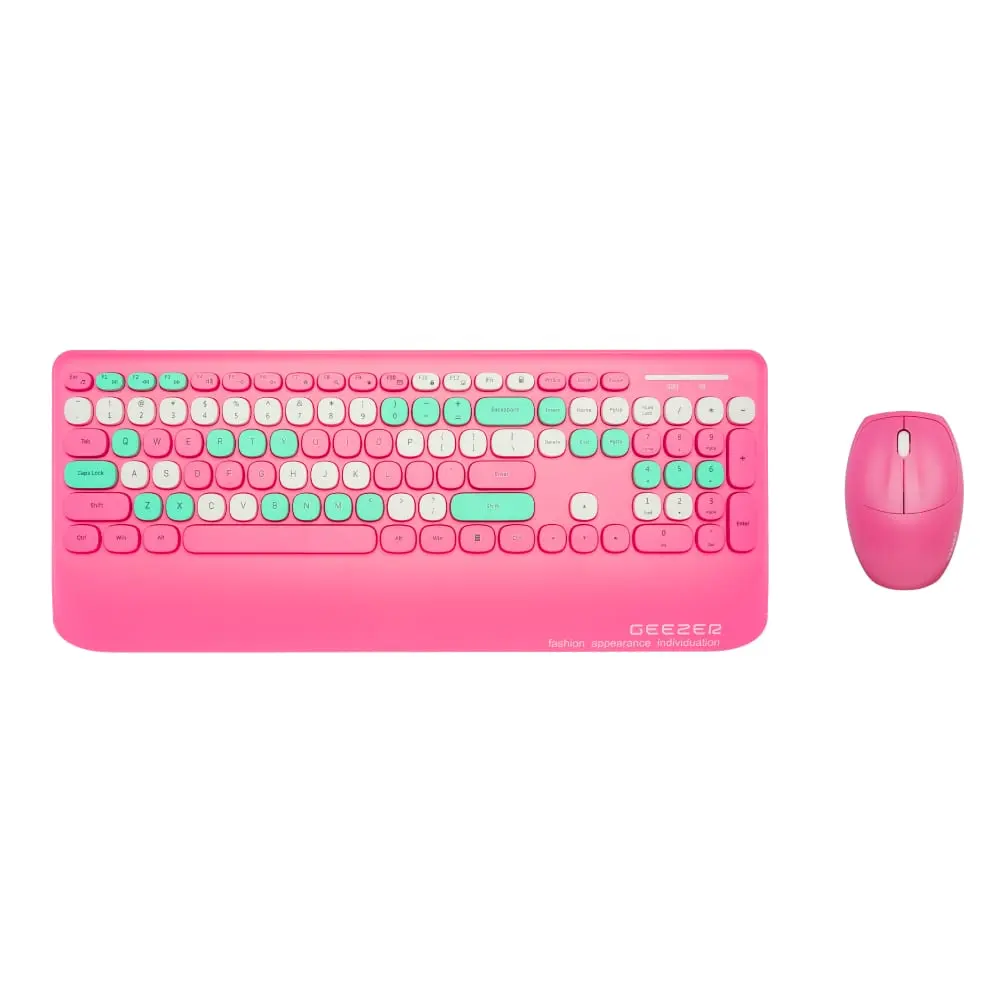 GEEZER WL RETRO SMK-679395AGPK US Bežična tastatura i miš