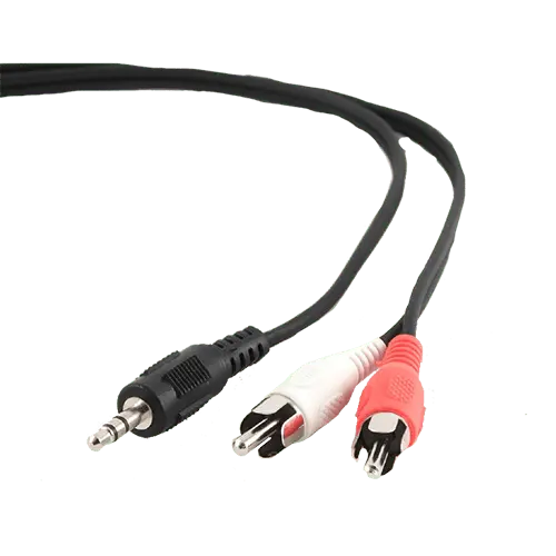 GEMBIRD 3.5 mm na 2x RCA 2.5 m m/m - CCA-458-2.5M