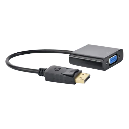 GEMBIRD adapter DisplayPort na VGA (Crna) A-DPM-VGAF-02