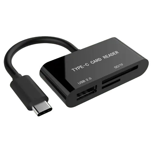 GEMBIRD Combo card reader UHB-CR3-02