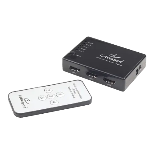 GEMBIRD HDMI switch 5u1 (Crni) - DSW-HDMI-53
