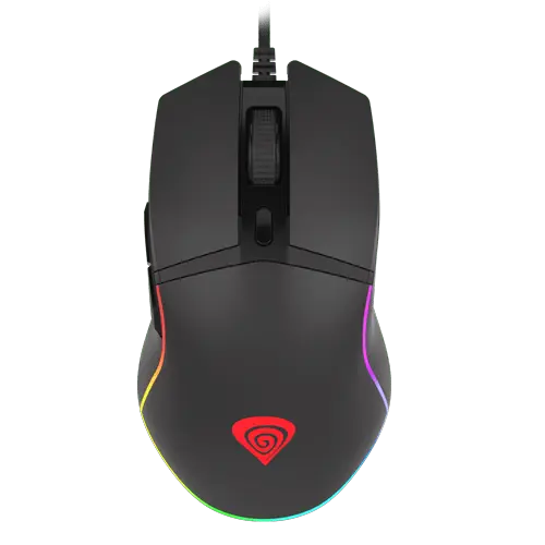 GENESIS Krypton 220 RGB Crni Gejmerski miš