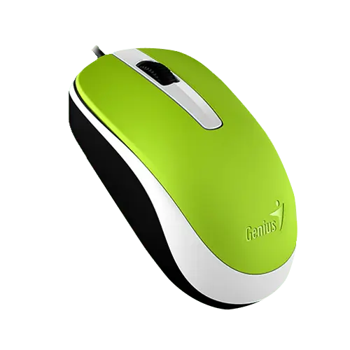 GENIUS Žični miš DX-120 (Zelena)