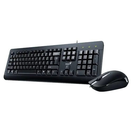 GENIUS KM-160 YU-SRB Crna Žična tastatura i miš