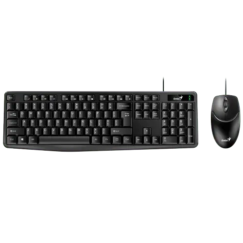 GENIUS KM-170 YU-SRB Crna Žična tastatura i miš