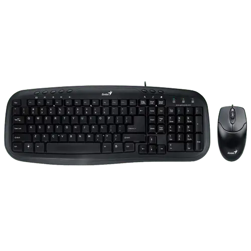 GENIUS SMART KM-200 YU-SRB Crna Žična tastatura i miš