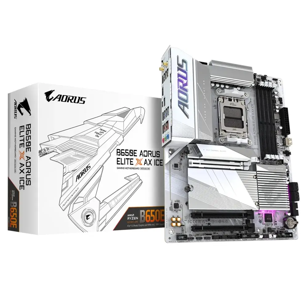 GIGABYTE B650E AORUS ELITE X AX ICE Matična ploča