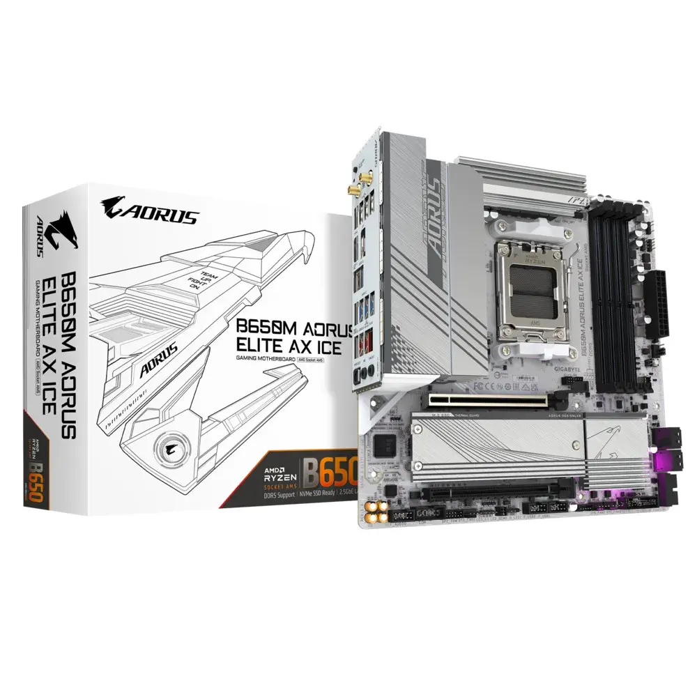 GIGABYTE B650M A ELITE AX ICE Matična ploča