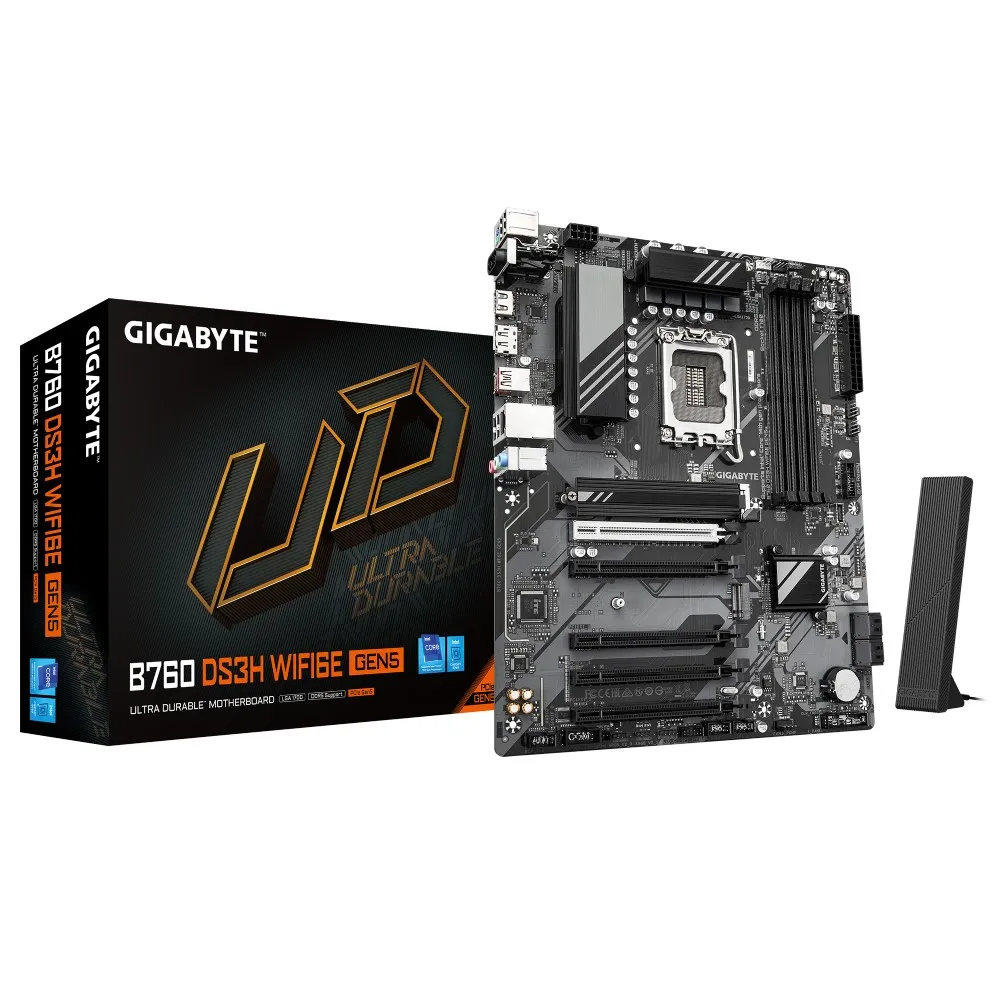 GIGABYTE B760 DS3H WIFI6E GEN5