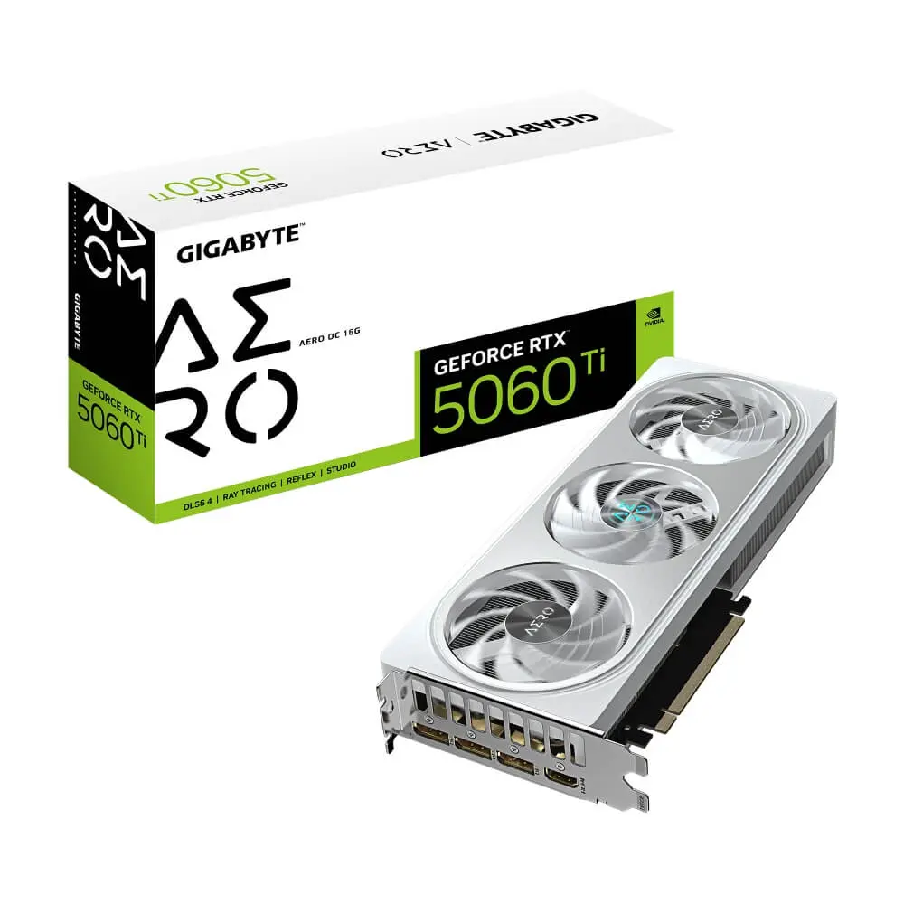 GIGABYTE GeForce RTX 5060 Ti AERO OC 16GB G7
