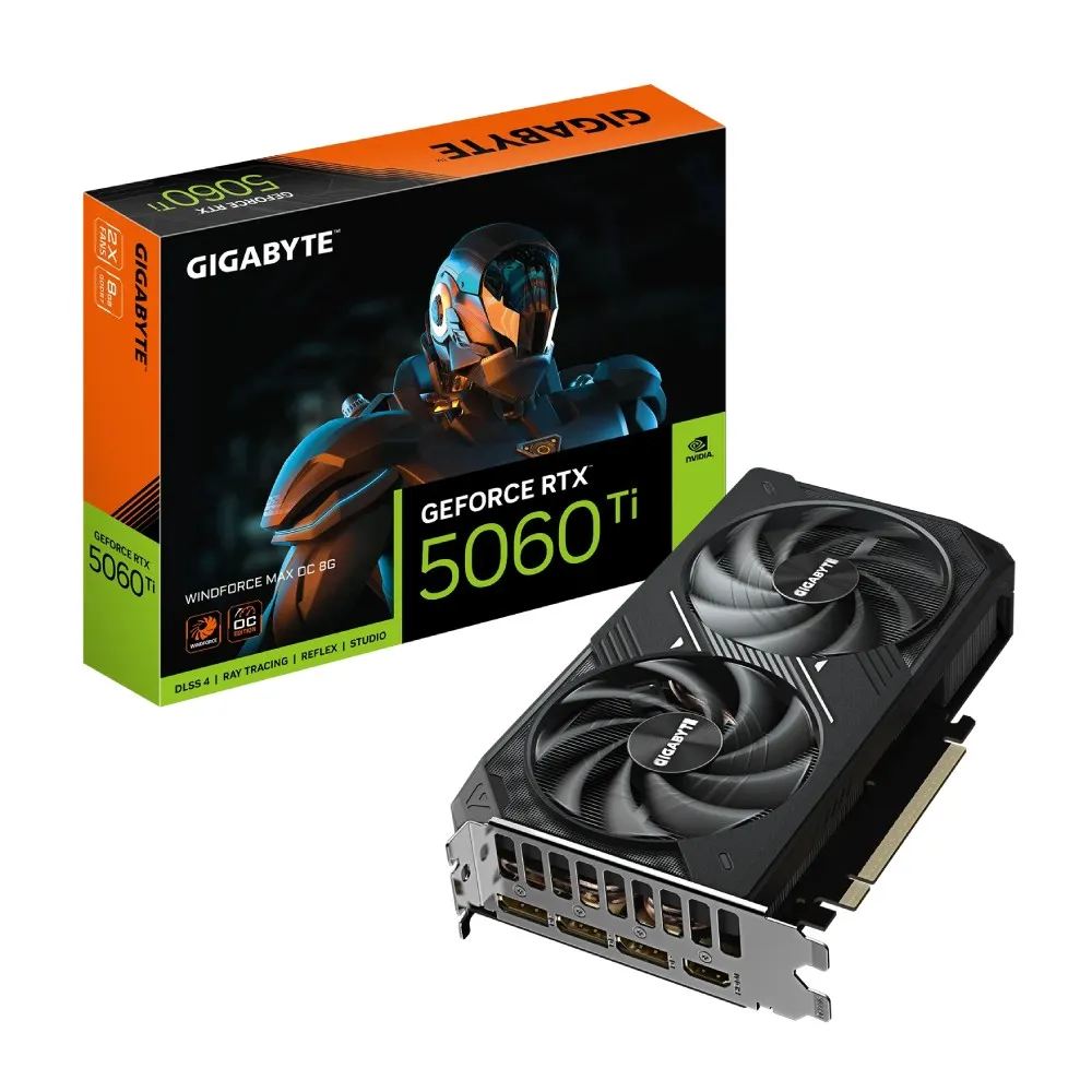 GIGABYTE GeForce RTX 5060 Ti WINDFORCE MAX OC 8GB