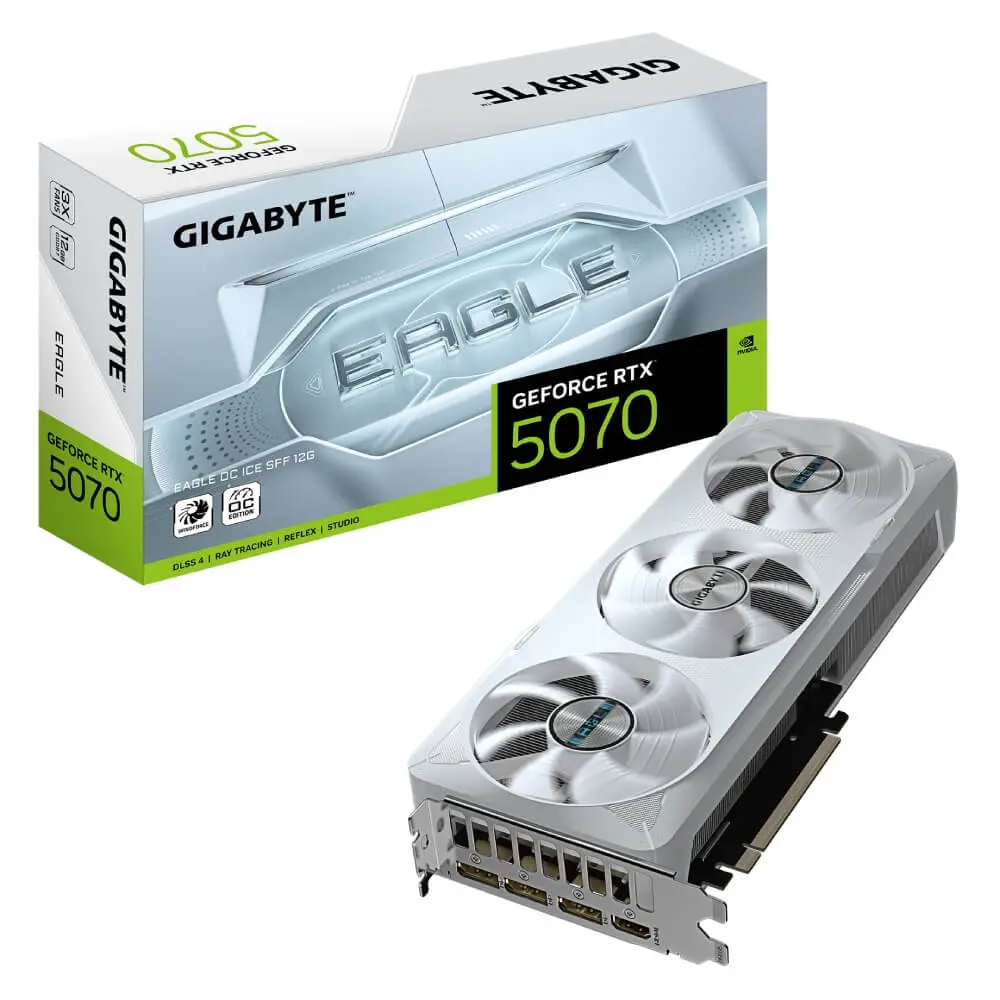 GIGABYTE GeForce RTX 5070 EAGLE OC ICE SFF 12GB GDDR7 192bit GV-N5070EAGLEOC ICE Grafička karta