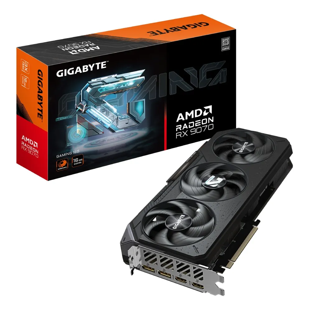 GIGABYTE Radeon RX 9070 GAMING 16GB