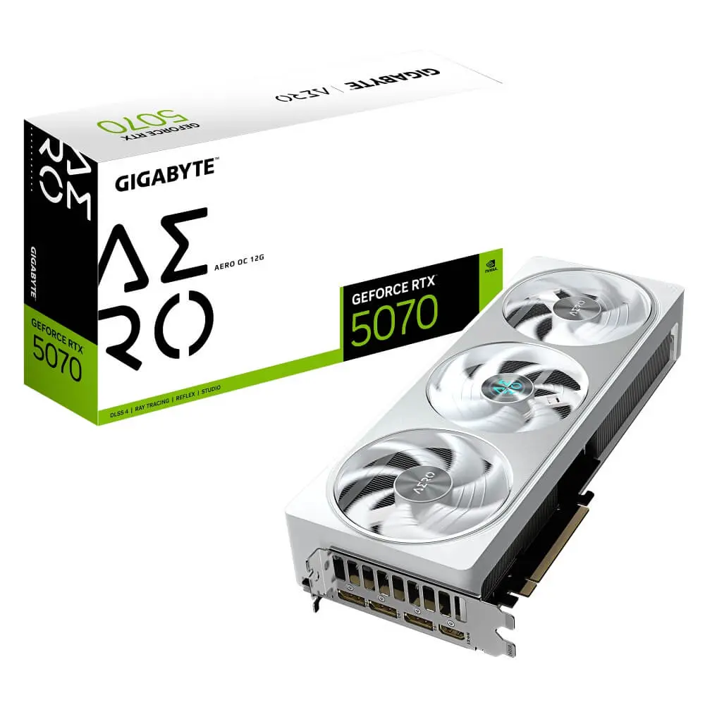 GIGABYTE RTX 5070 AERO OC 12GB GDDR7 192bit GV-N5070AERO OC-12GD Grafička karta