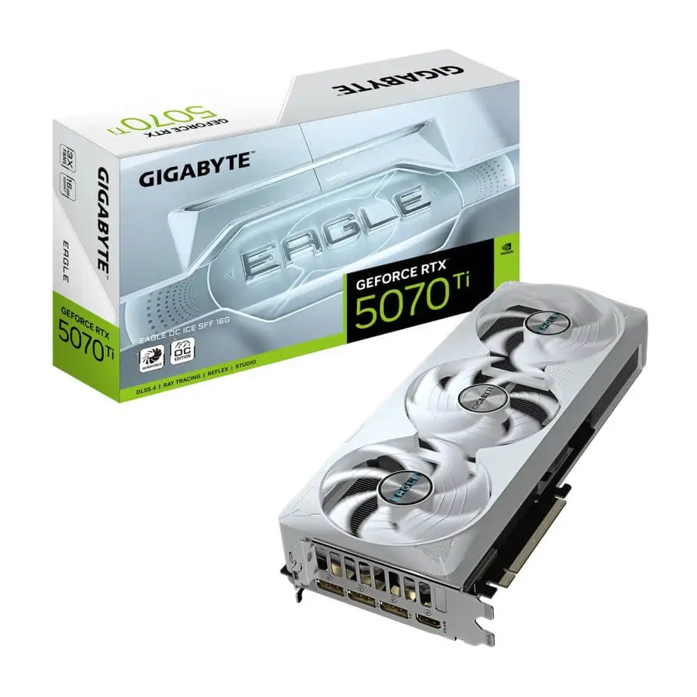 GIGABYTE RTX 5070 Ti EAGLE OC ICE SFF 16GB GDDR7 256bit GV-N507TEAGLEOC ICE Grafička karta