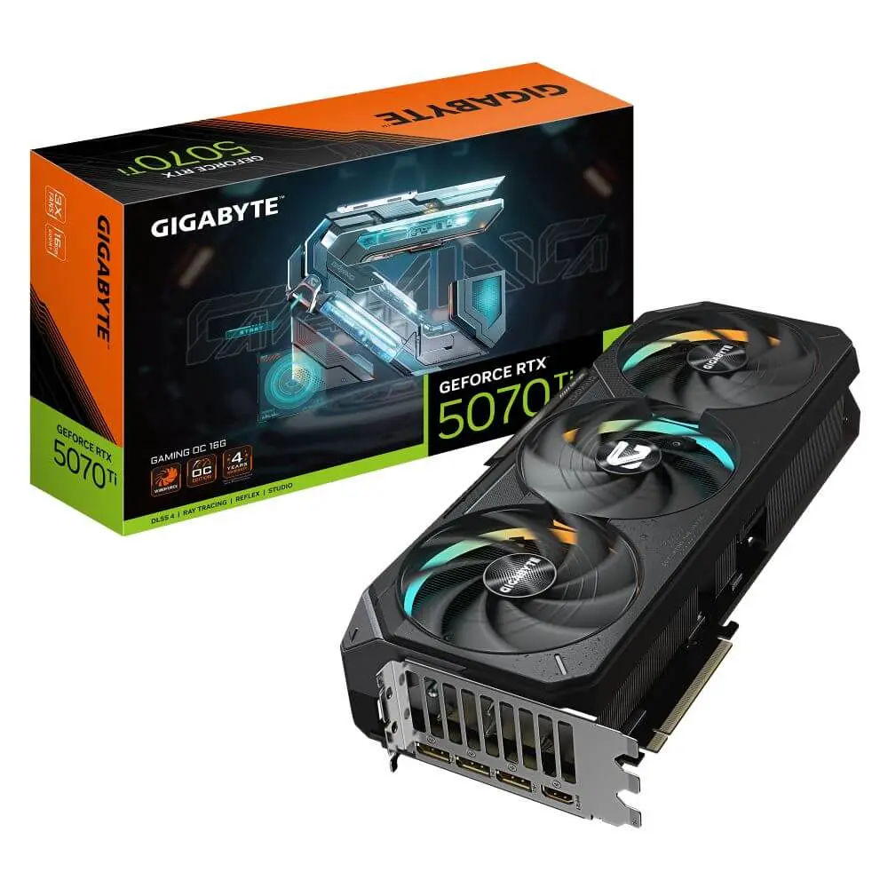 GIGABYTE RTX 5070 Ti Gaming OC 16GB GDDR7 256bit N507TGAMING OC-16GD Grafička karta