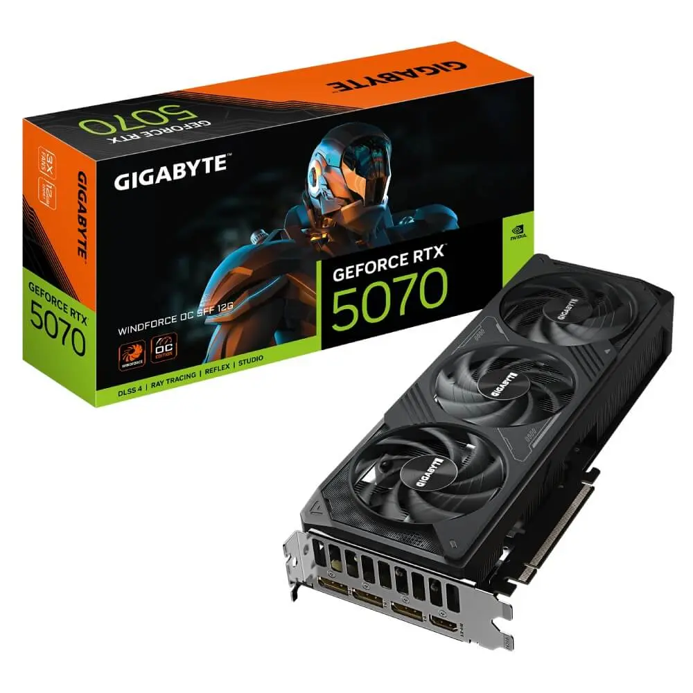 GIGABYTE RTX 5070 WINDFORCE OC SFF 12GB GDDR7 192bit GV-N5070WF3OC-12GD Grafička karta