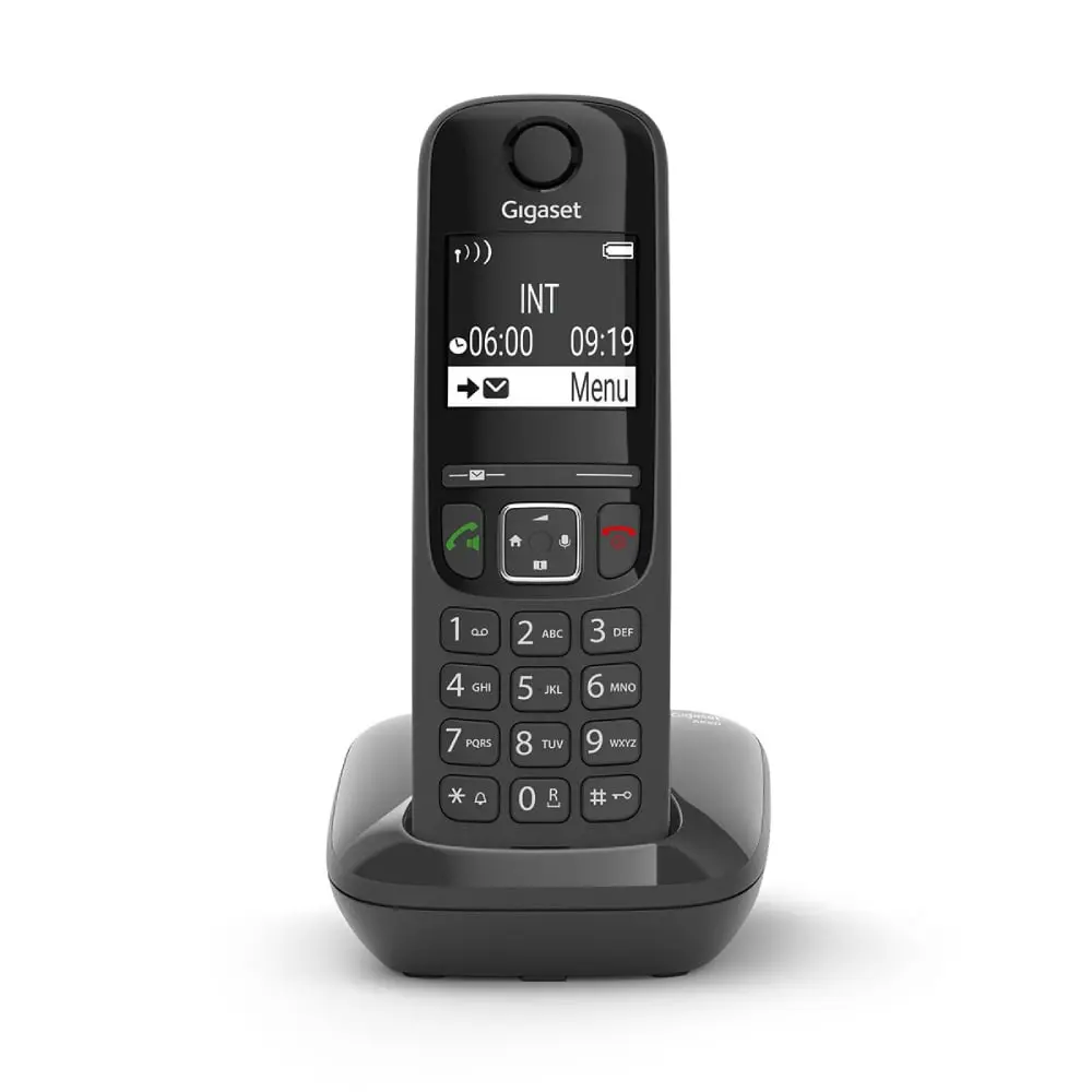 GIGASET AS690 Black Fiksni telefon