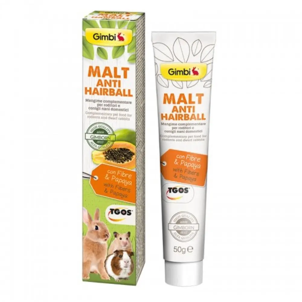 GIMBI Malt Anti-Hairball Pasta za glodare 50 g