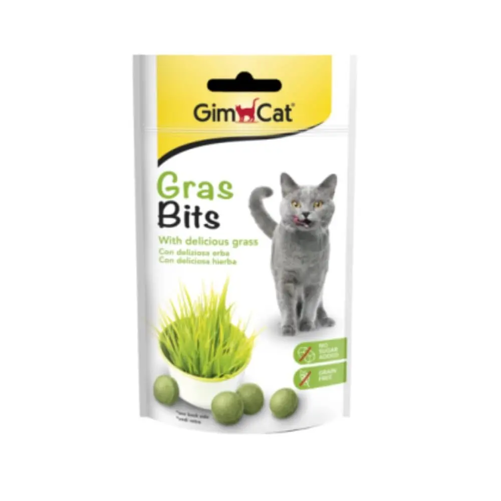 GIMCAT GMB02407753 Grasbits Poslastoca od mačije trave 15 g
