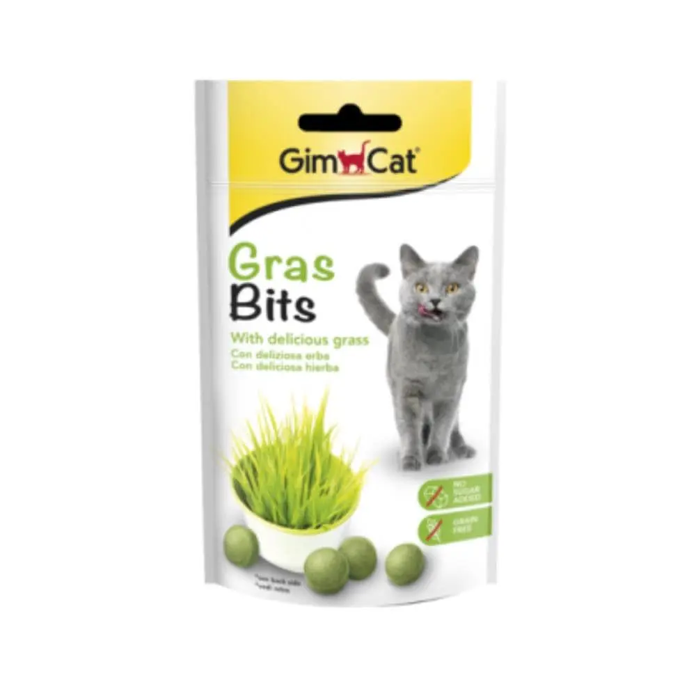 GIMCAT GMB02407760 Grasbits Poslastica od mačije trave 50 g