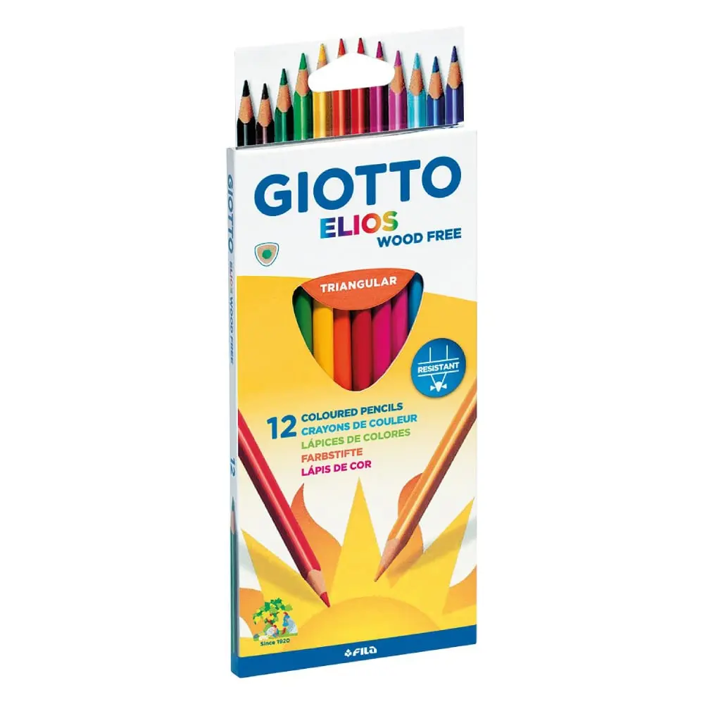 GIOTTO 275800 Trouglaste drvene bojice 1/12