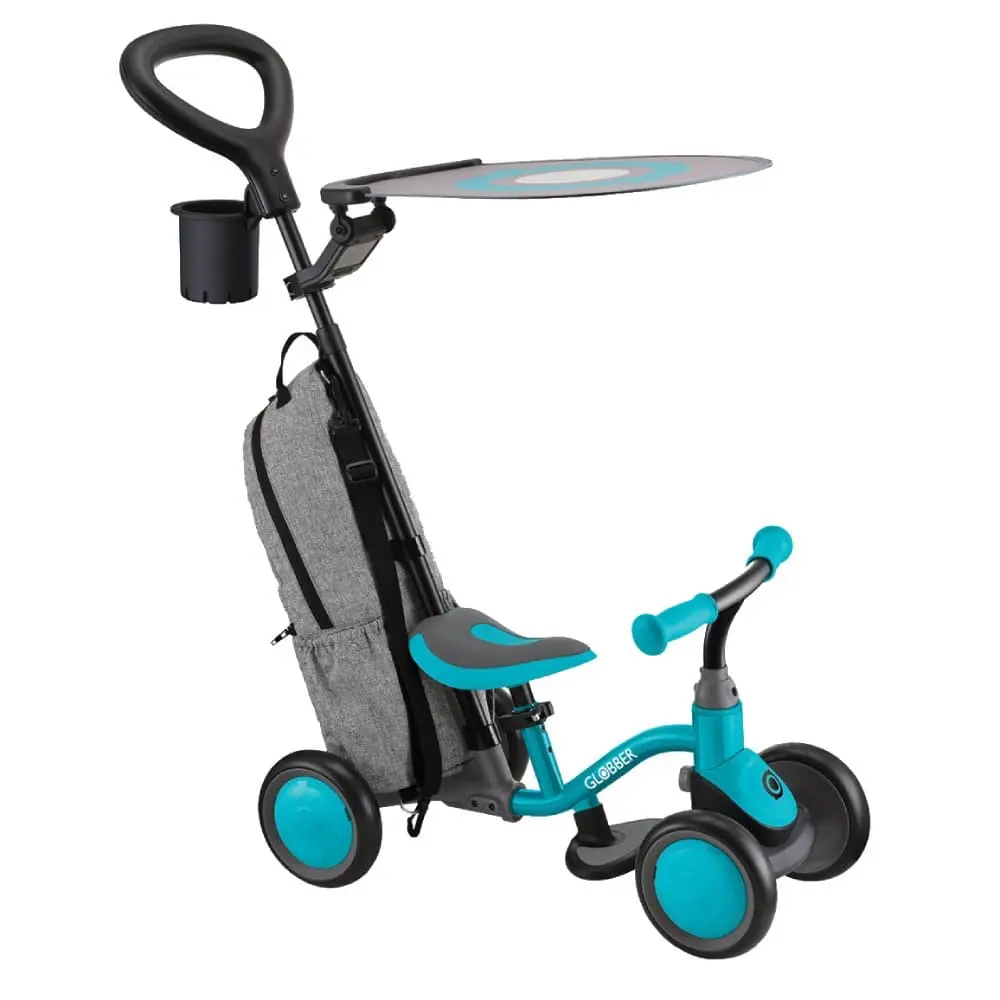 GLOBBER Learning 3u1 Deluxe Teal Bicikl