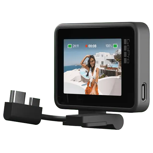 GOPRO Display mode HERO8, HERO9, HERO10, HERO11 i HERO12
