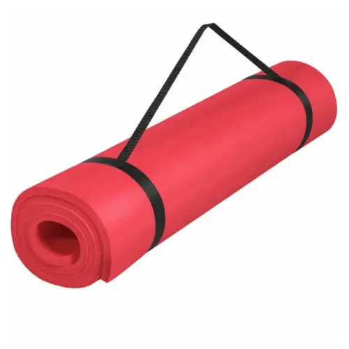 GORILLA SPORTS Crvena Prostirka za vežbanje 190 cm