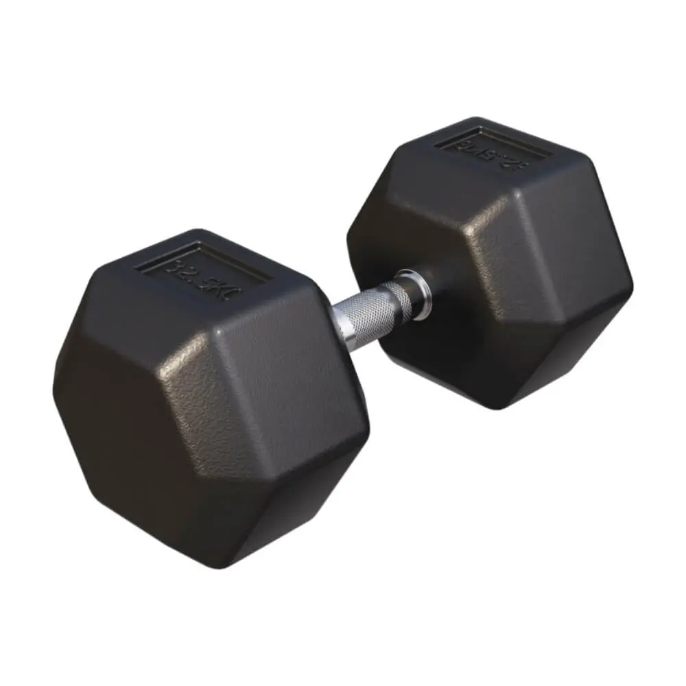GORILLA SPORTS HEX Gumirana bučica 32.5 kg