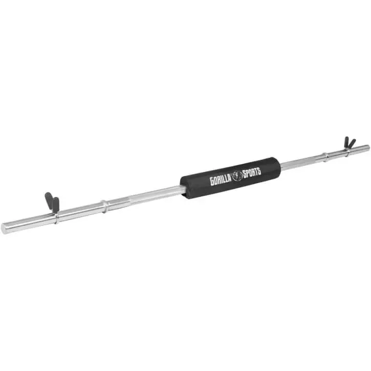 GORILLA SPORTS Šipka za tegove sa oprugama 170 cm