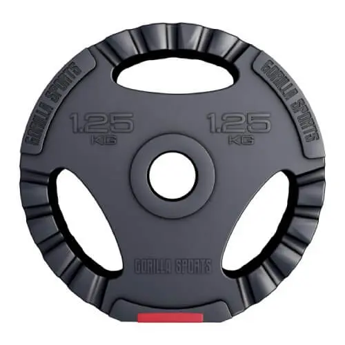 GORILLA SPORTS Plastični teg sa rukohvatima 1.25 kg