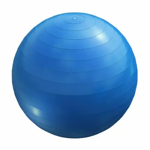 GORILLA SPORTS Plava Lopta za pilates 65 cm