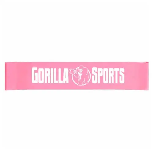 GORILLA SPORTS Roze Elastična traka za vežbanje 0.4 mm