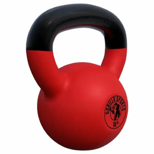 GORILLA SPORTS Rusko zvono sa neoprenom 14 kg