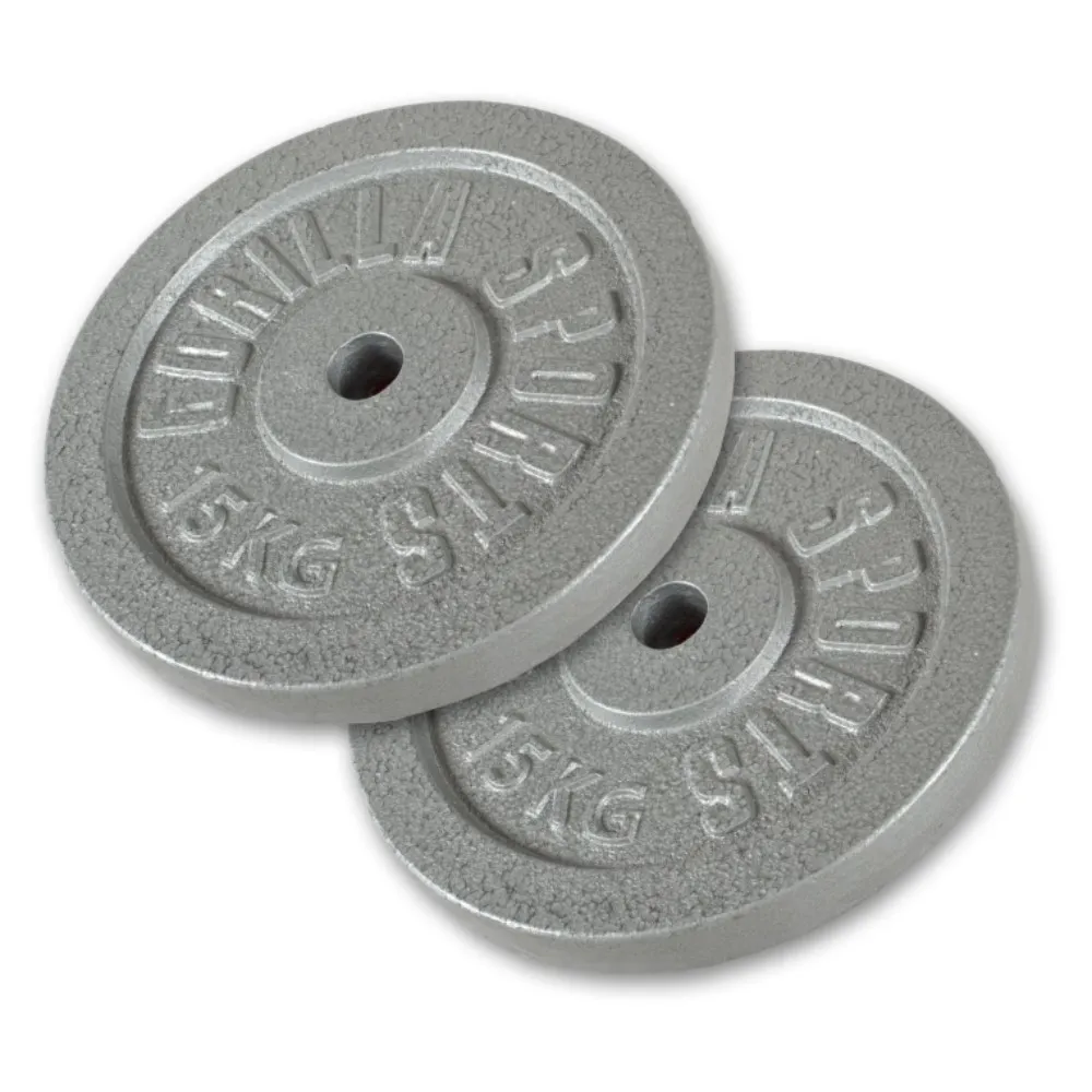 GORILLA SPORTS Set tegova od livenog gvožđa 30 kg