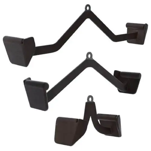 GORILLA SPORTS Set tri lat šipke (72 cm/52.5 cm/28 cm)